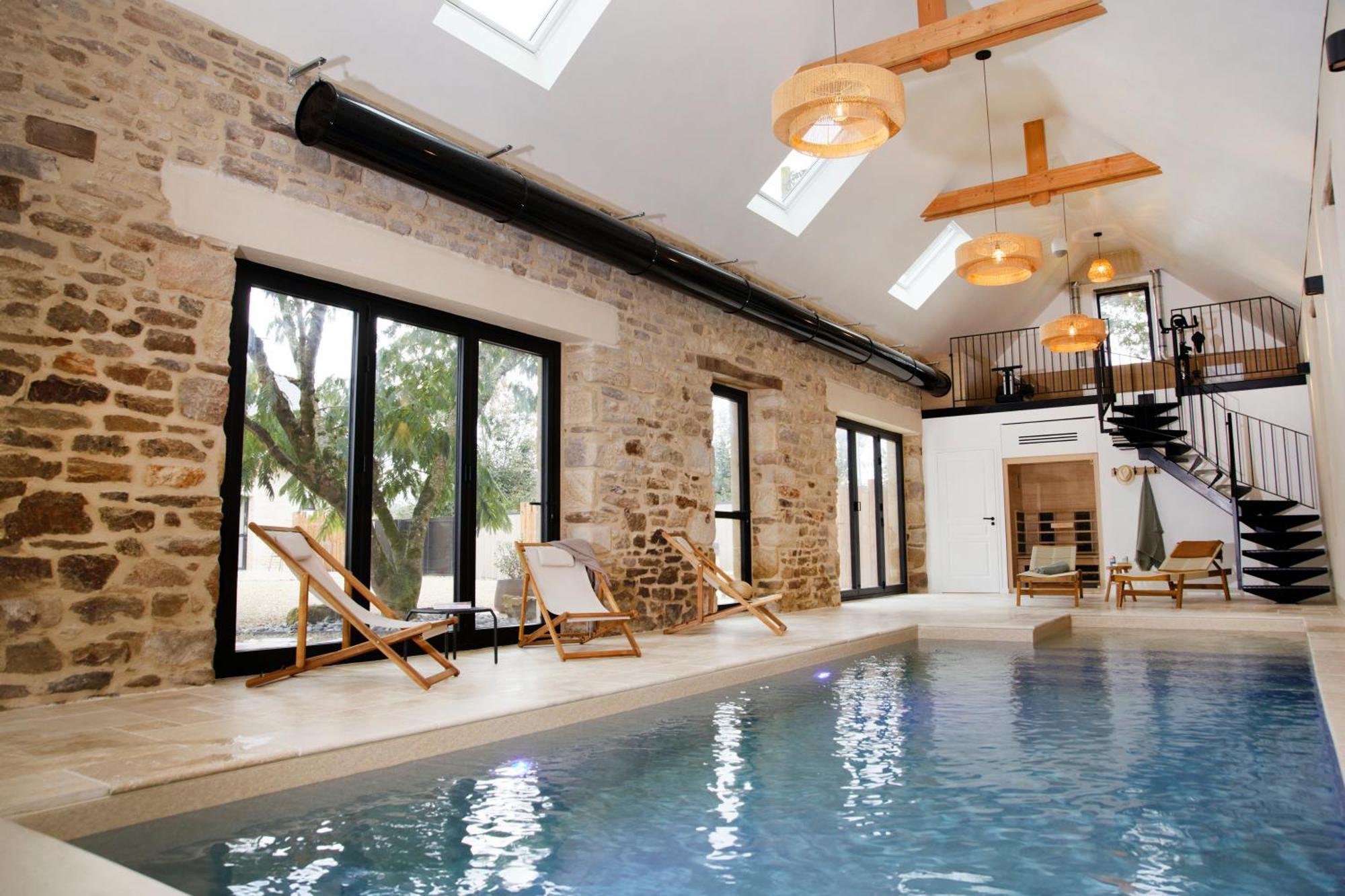 Le Domaine De Soani - Piscine Interieure, Jacuzzis & Sauna Adult Only Saint-Évarzec Esterno foto