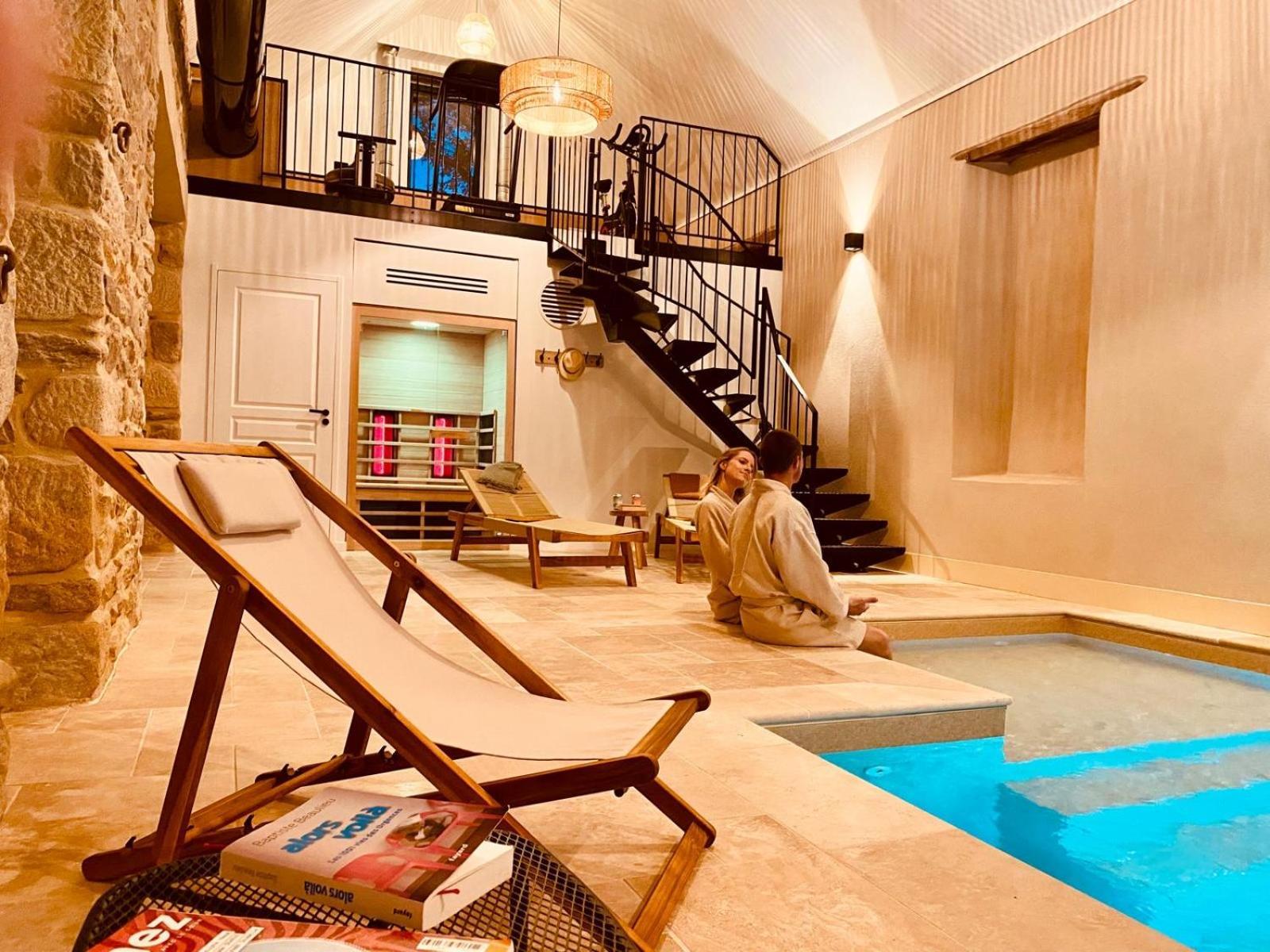 Le Domaine De Soani - Piscine Interieure, Jacuzzis & Sauna Adult Only Saint-Évarzec Esterno foto